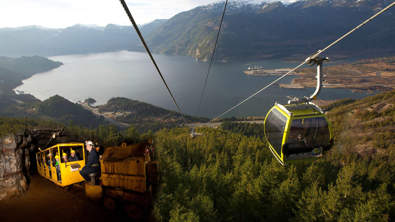 Tour a Squamish y Britannia Beach Lioness Tours